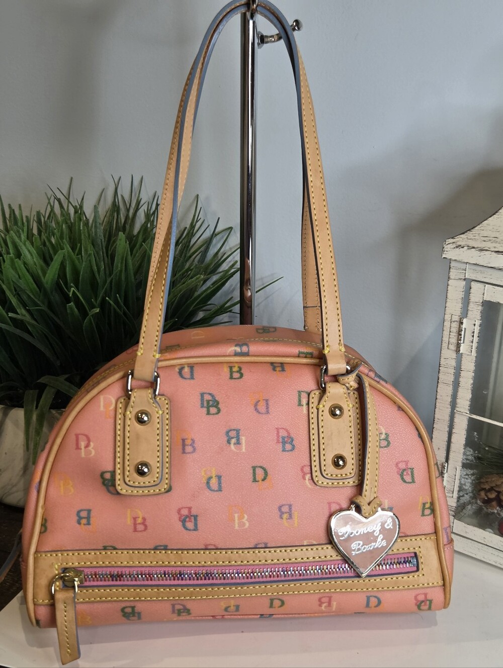 Dooney & Bourke Vintage Leather Bag Y2K